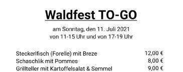 Waldfest TO-GO