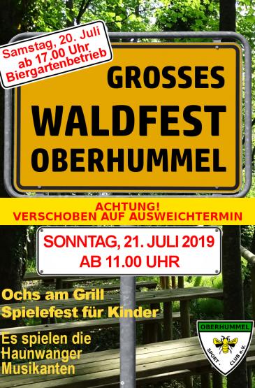 Großes Waldfest 2019
