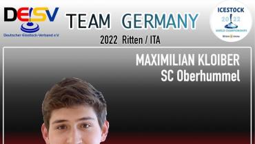 Maximilian Kloiber zum Sportler des Jahres nominiert